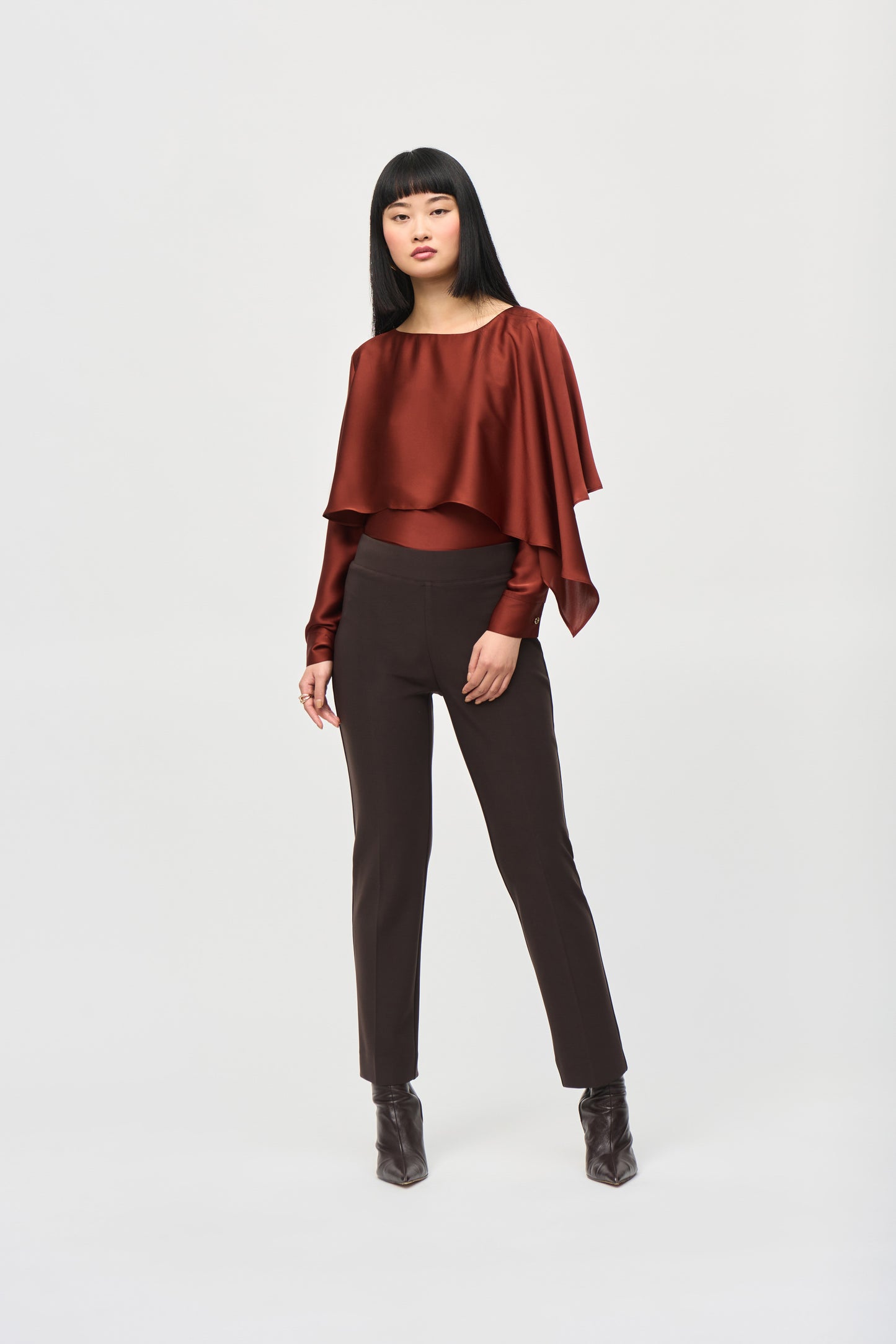 Classic Straight Pant - Mocha