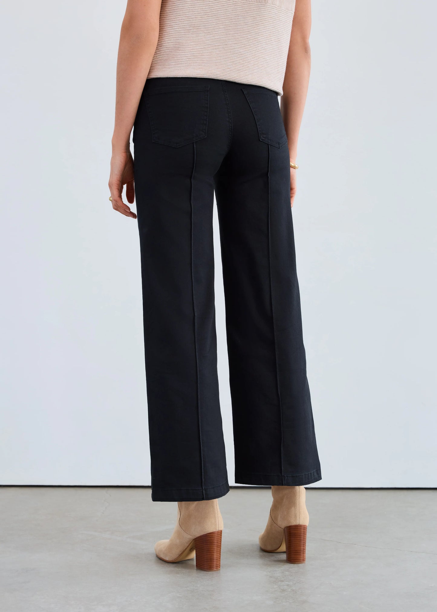 Olivia Wide Ankle - Black