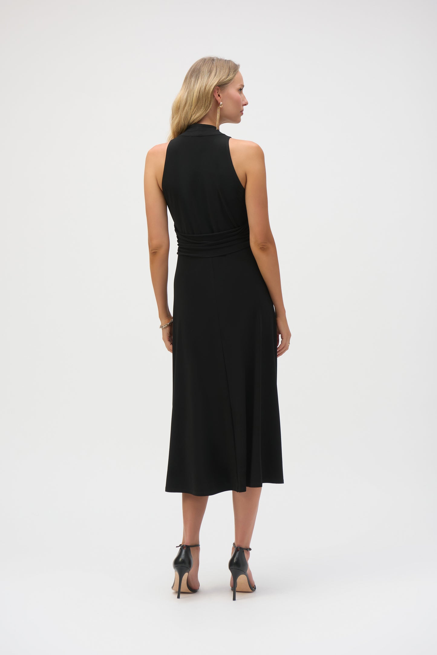 Silky Knit Fit and Flare Dress