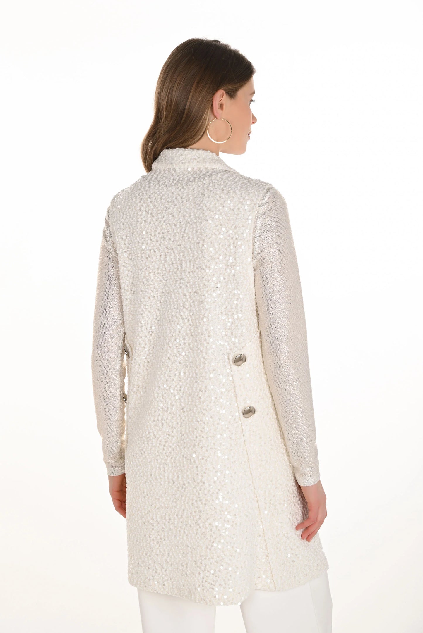 Winter White Vest