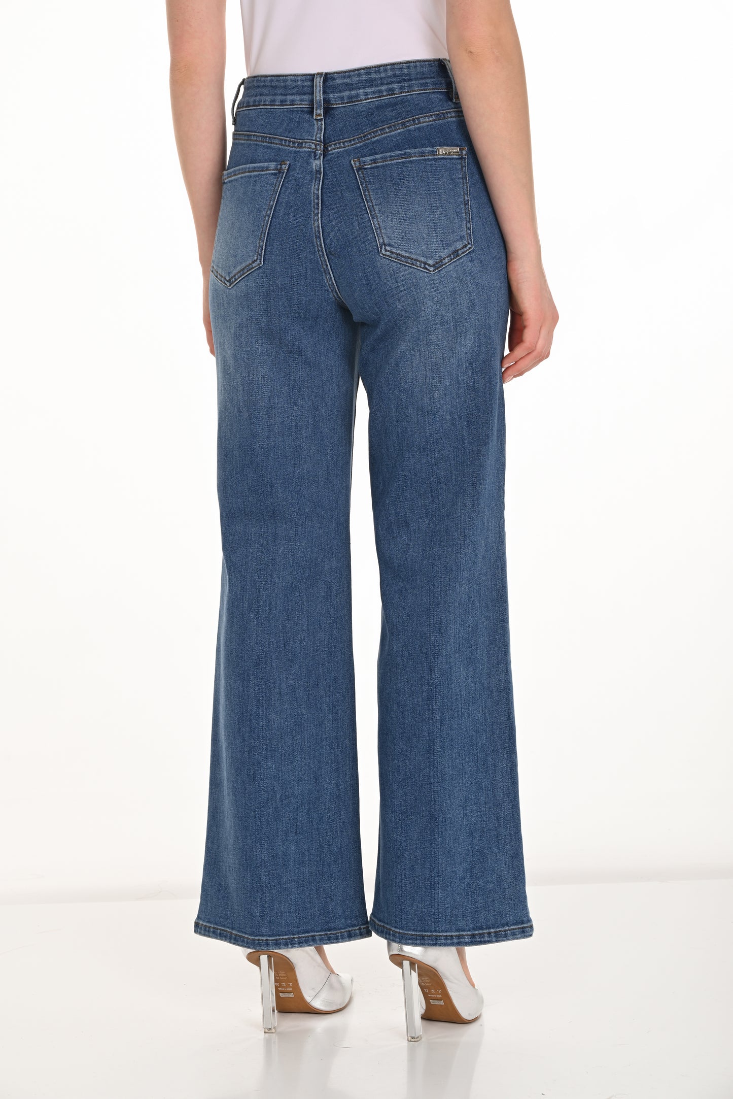 Bow Pocket Denim Jeans