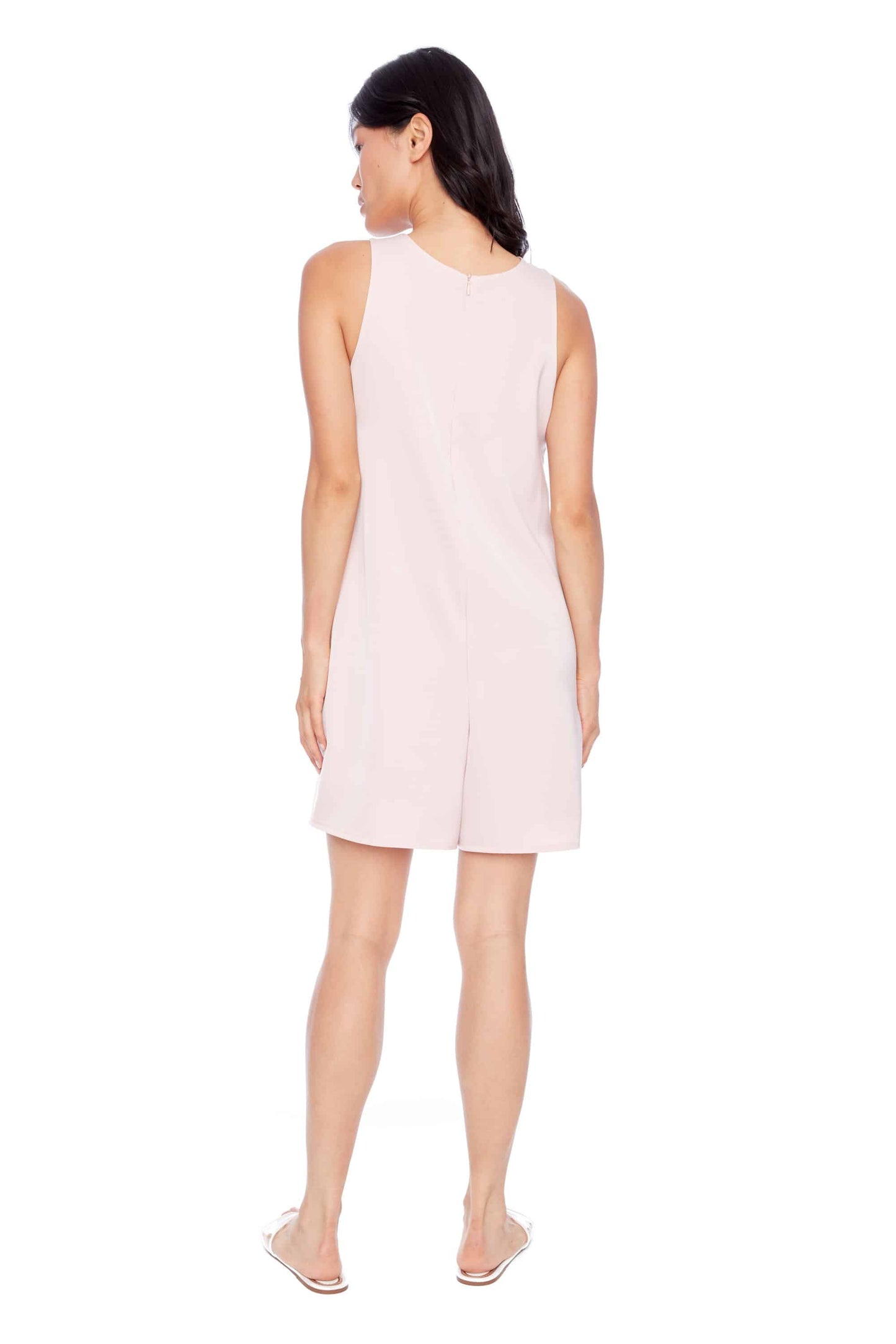 Sabrina Solid Satin Dress