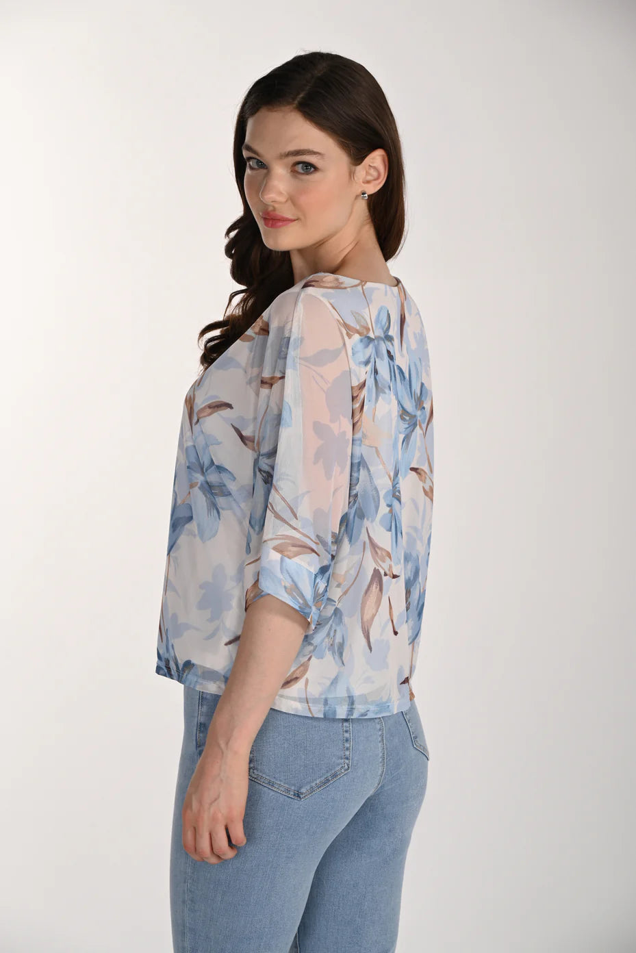 Porcelain Blue Blouse