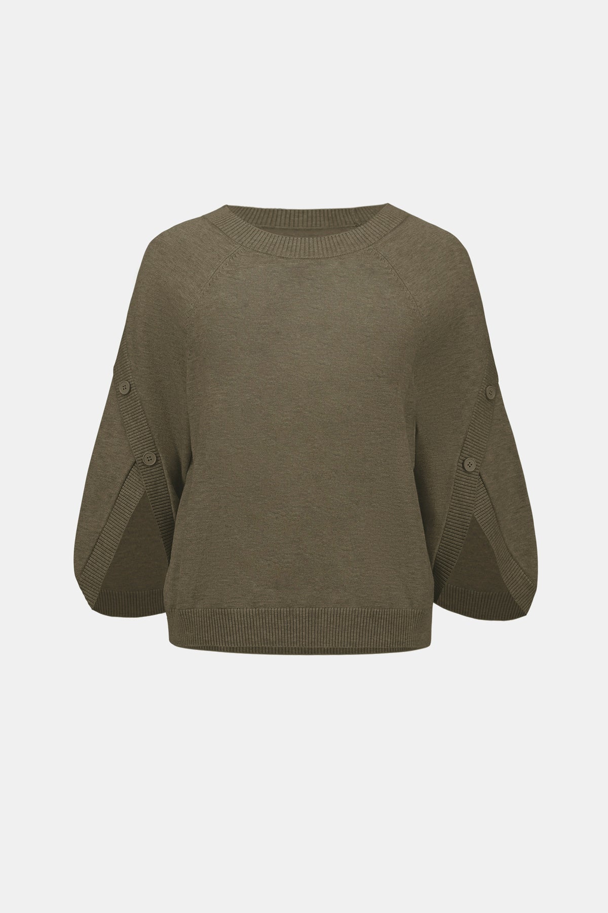 Knit Tulip Sleeve Sweater