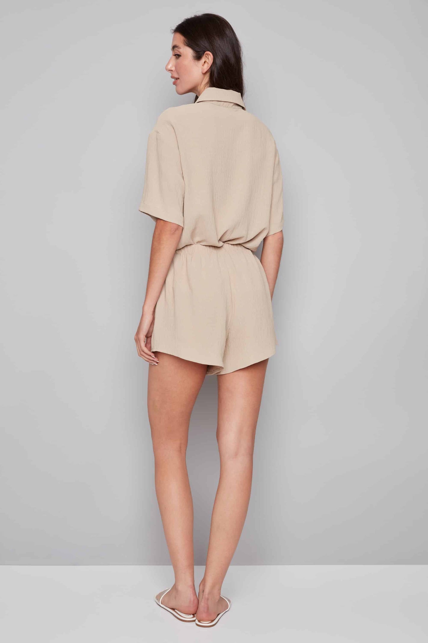 Nora Air Flow Lounge Shorts - Cashew