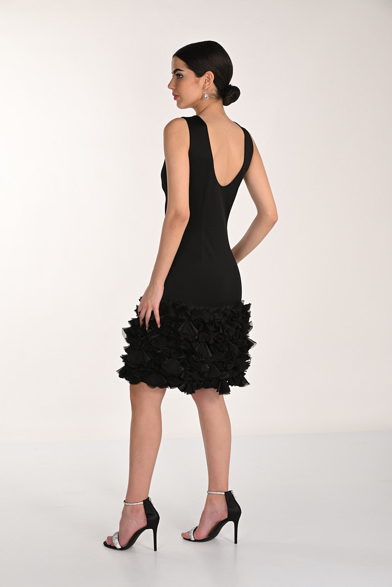 Classic Ruffle Mini Dress