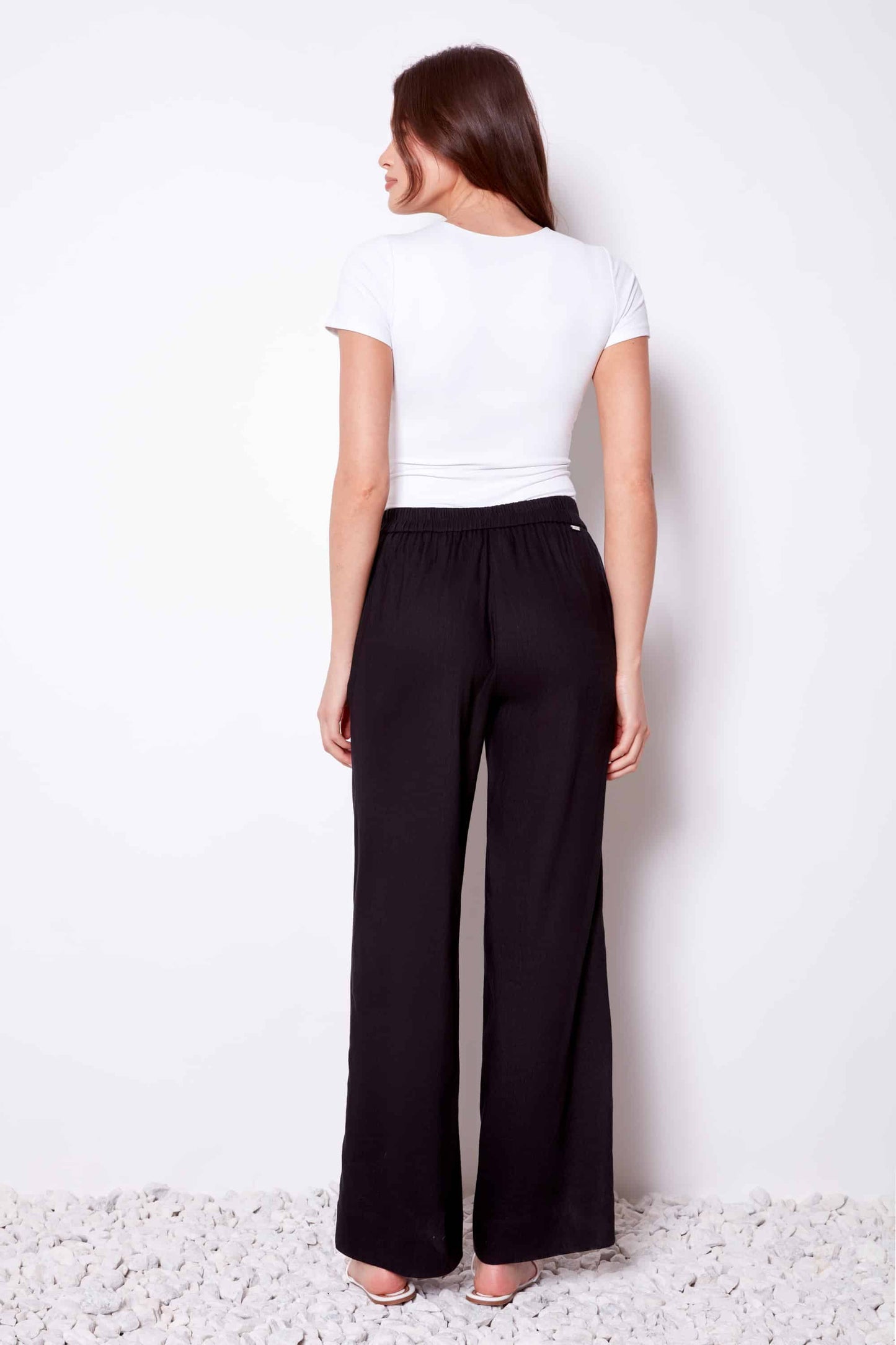 Linen Wide Leg Pant