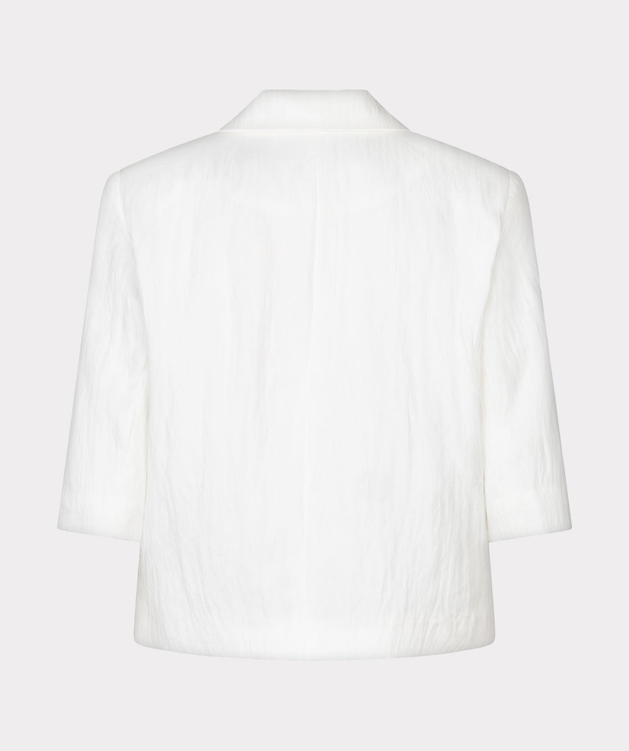 Blazer Cropped Crushed