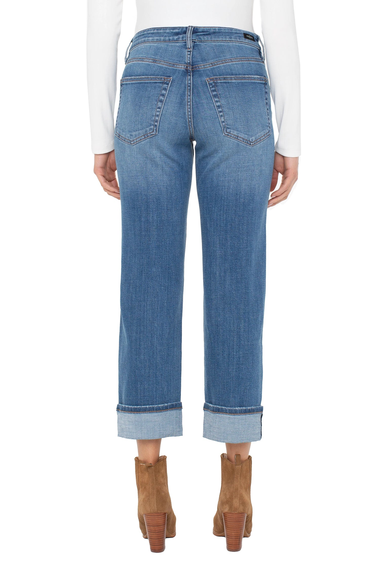 Marley Cuffed Girlfriend Campus Jeans