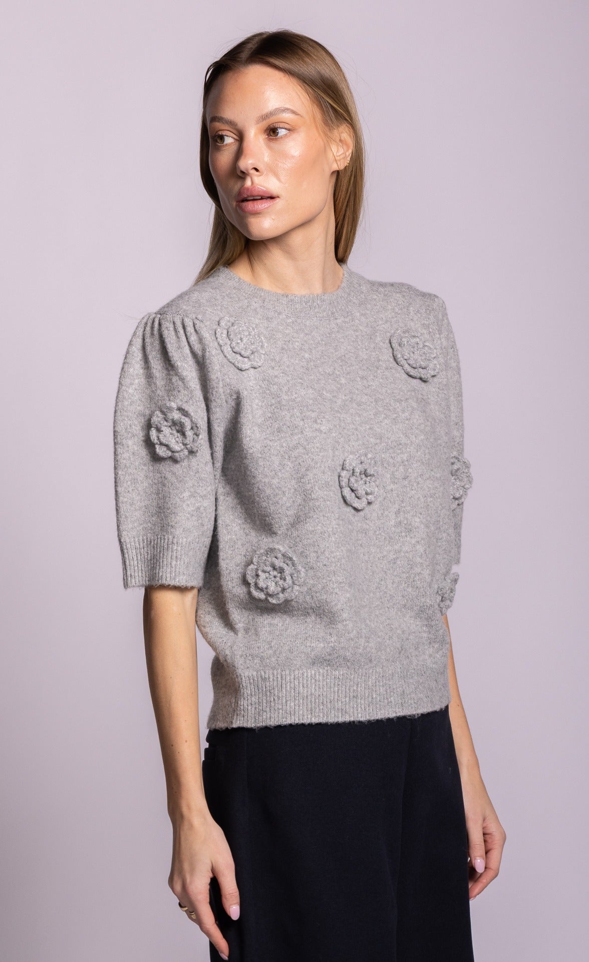Rosyln Sweater - Grey
