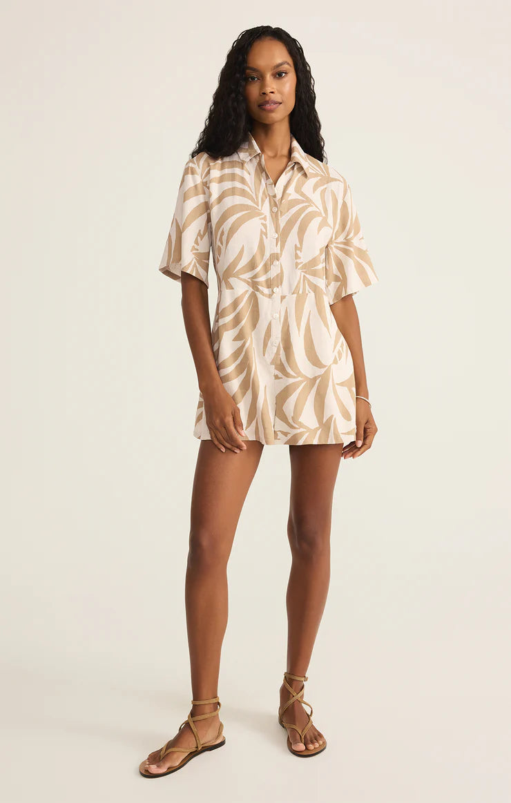 Marel Tropical Palm Romper