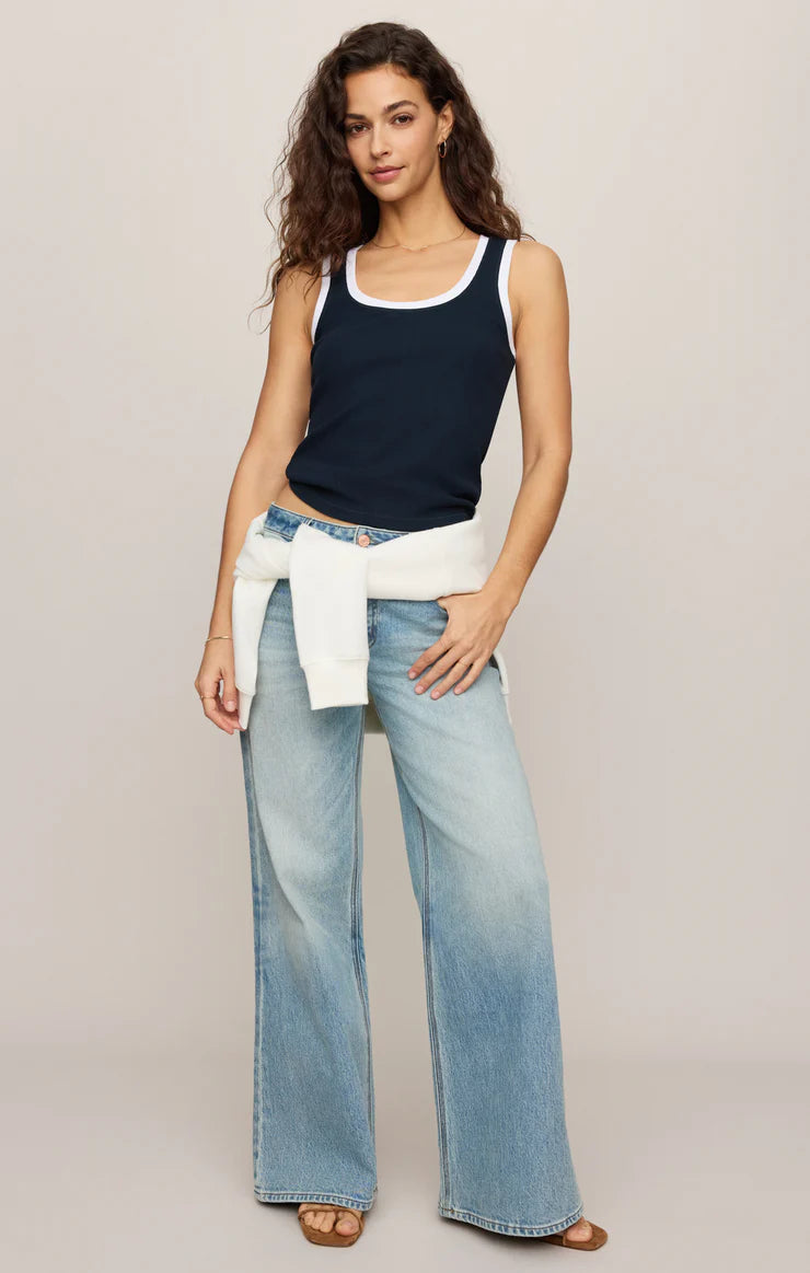 Sirena Colorblocked Rib Tank