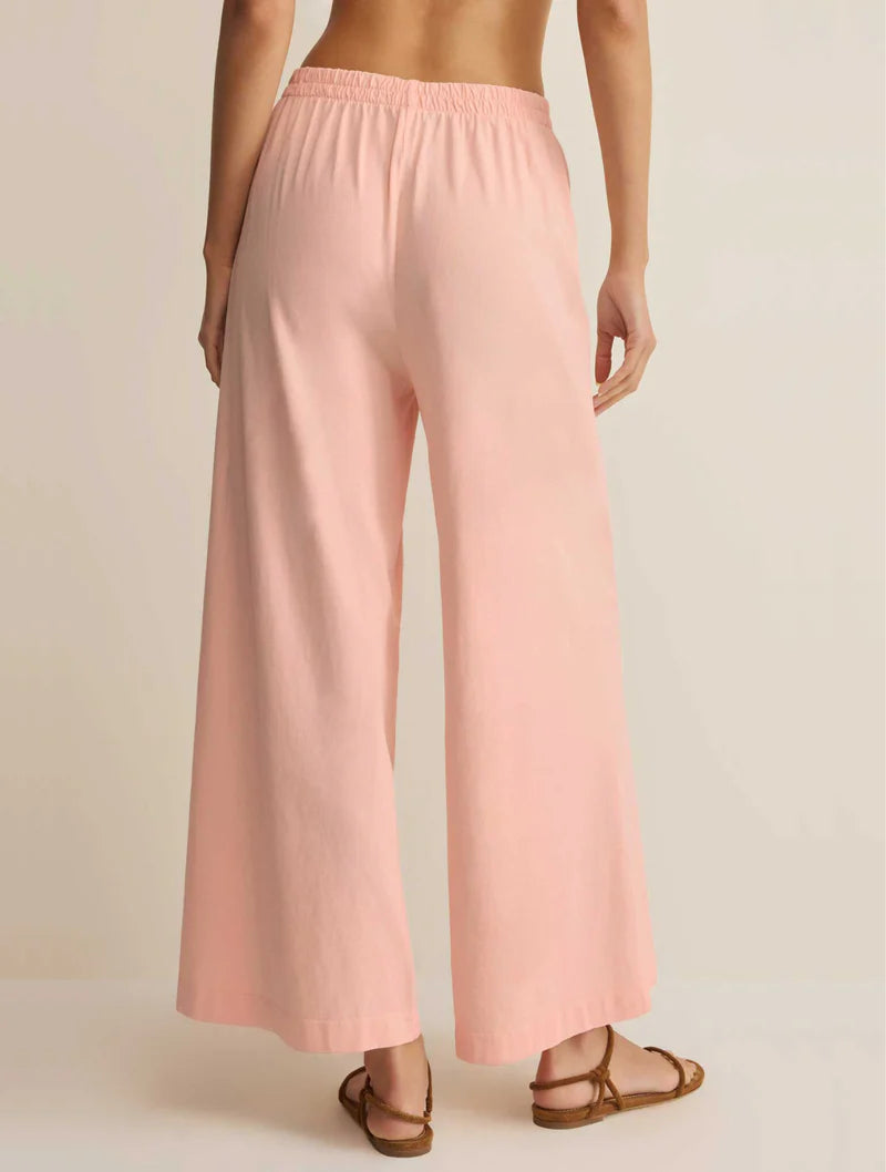 Scout Jersey Crop Flare Pant - Bellini