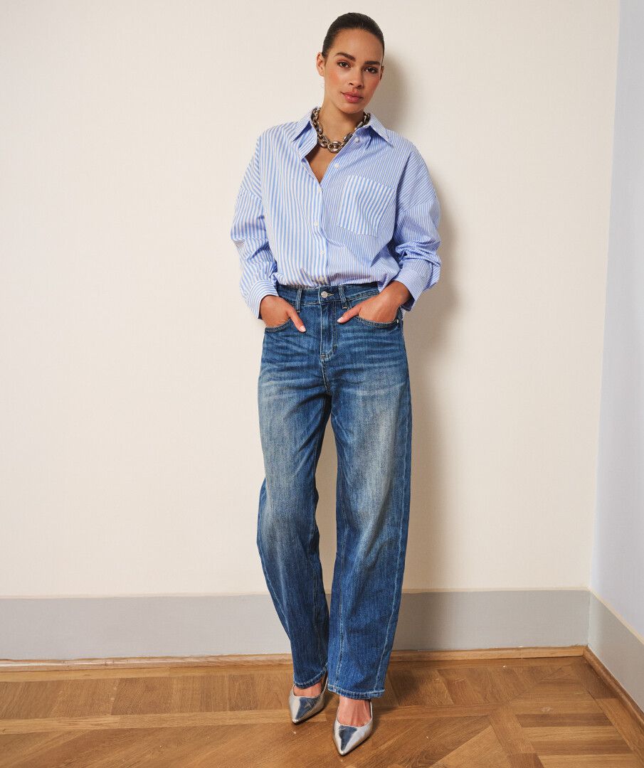 Barrel Fit Jeans