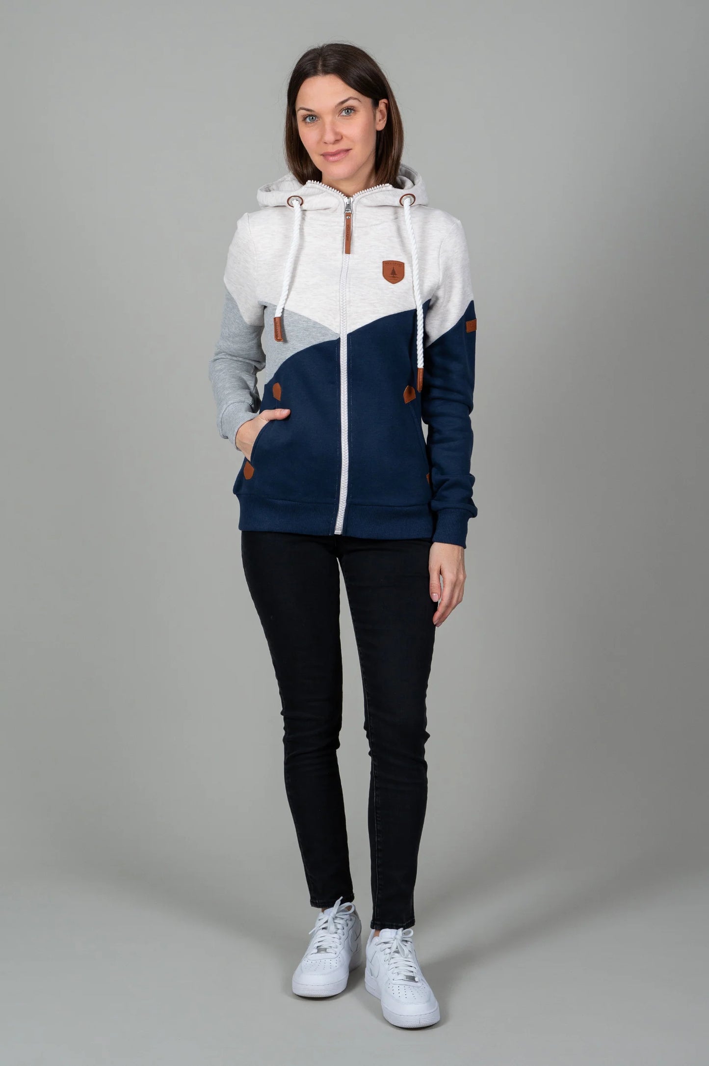 Roxette Hoodie-Oxford Blue Mix