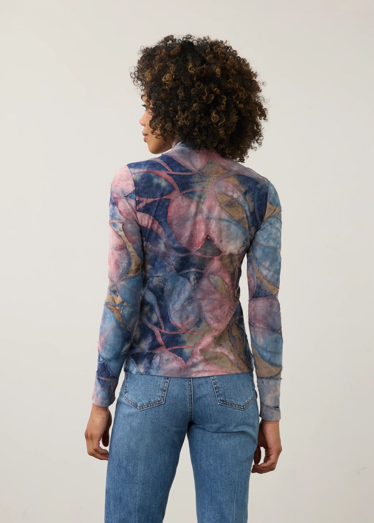 Long Sleeve Mock Neck Top - Equinox
