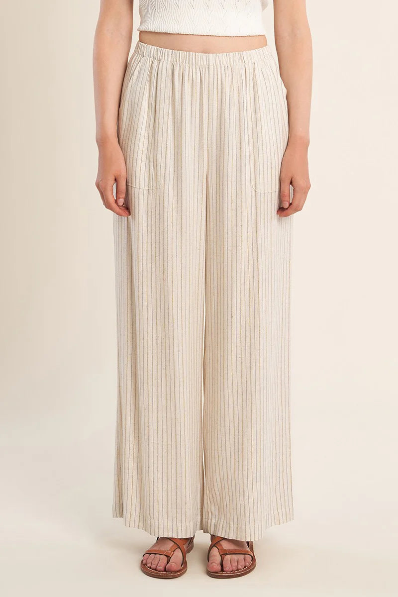 Casual Striped Trousers