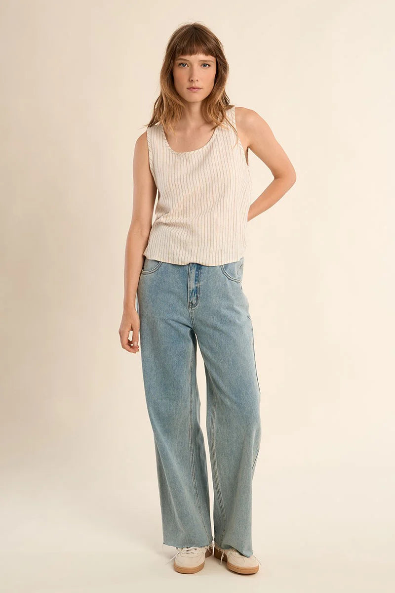 Casual Striped Cami