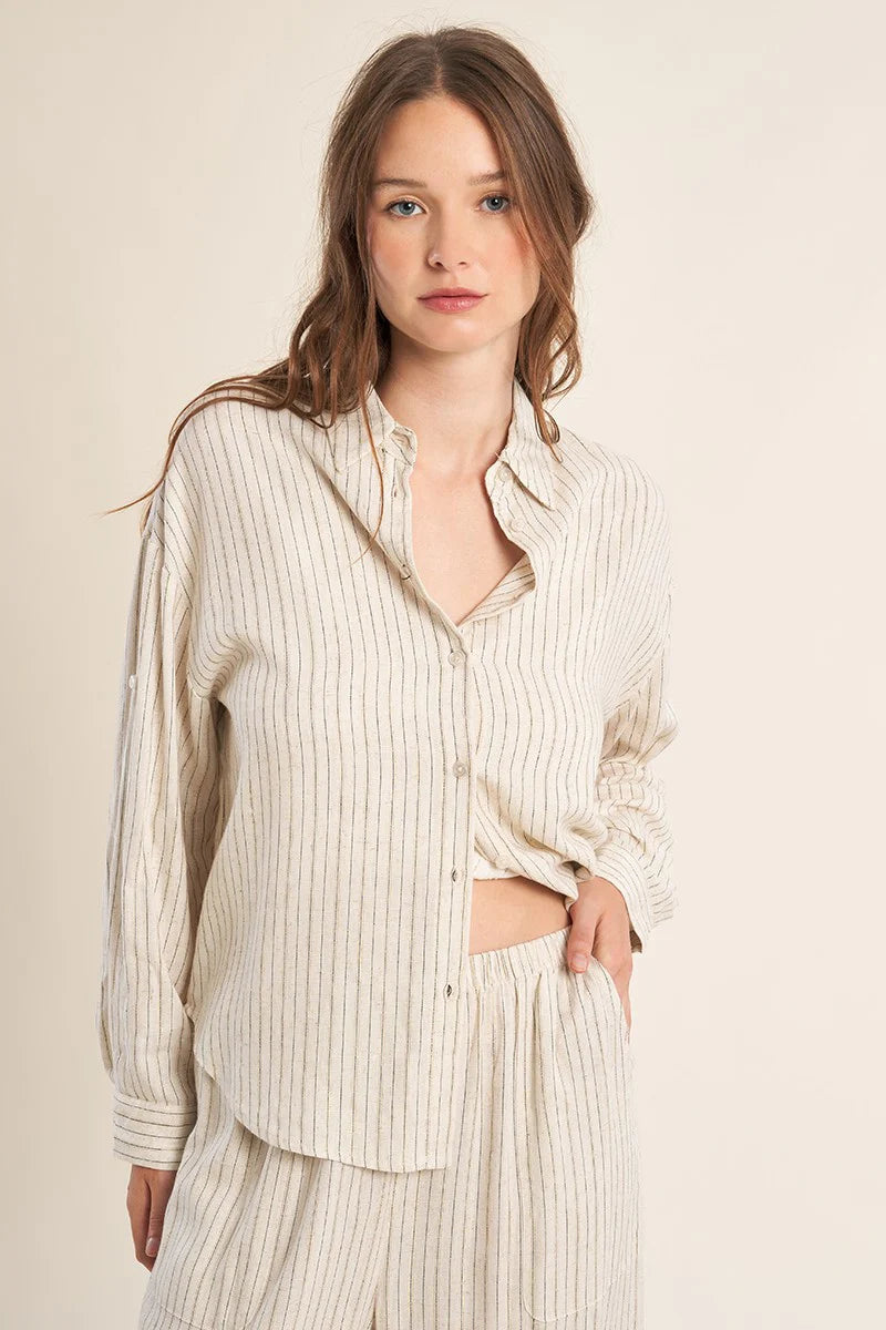 Casual Striped Shirt