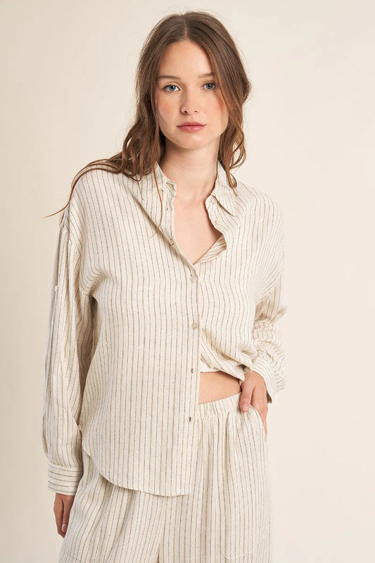 Casual Striped Shirt