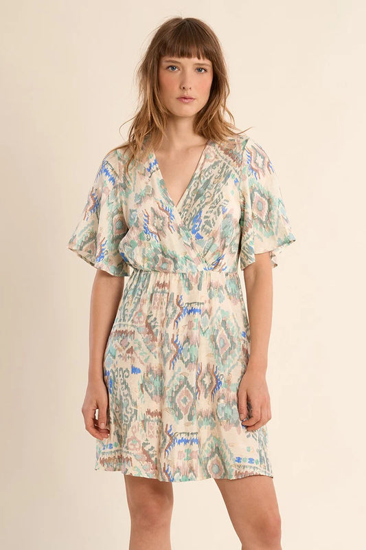 Ethnic Patterned Dress
