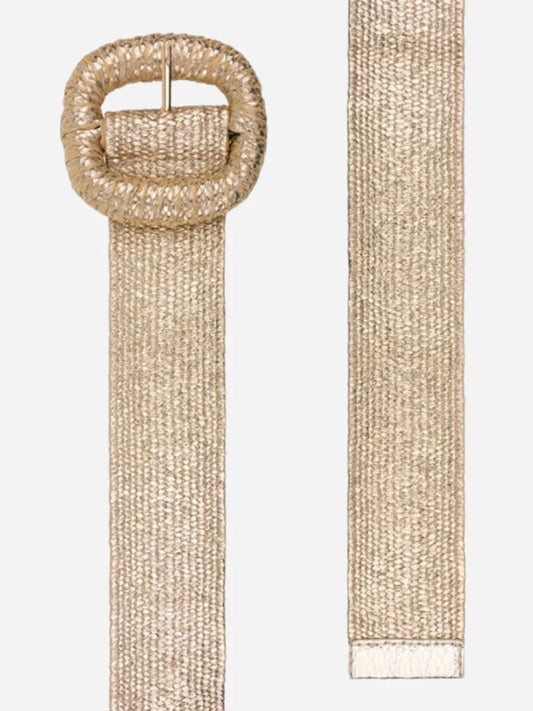Gold Elastic Woven Belt