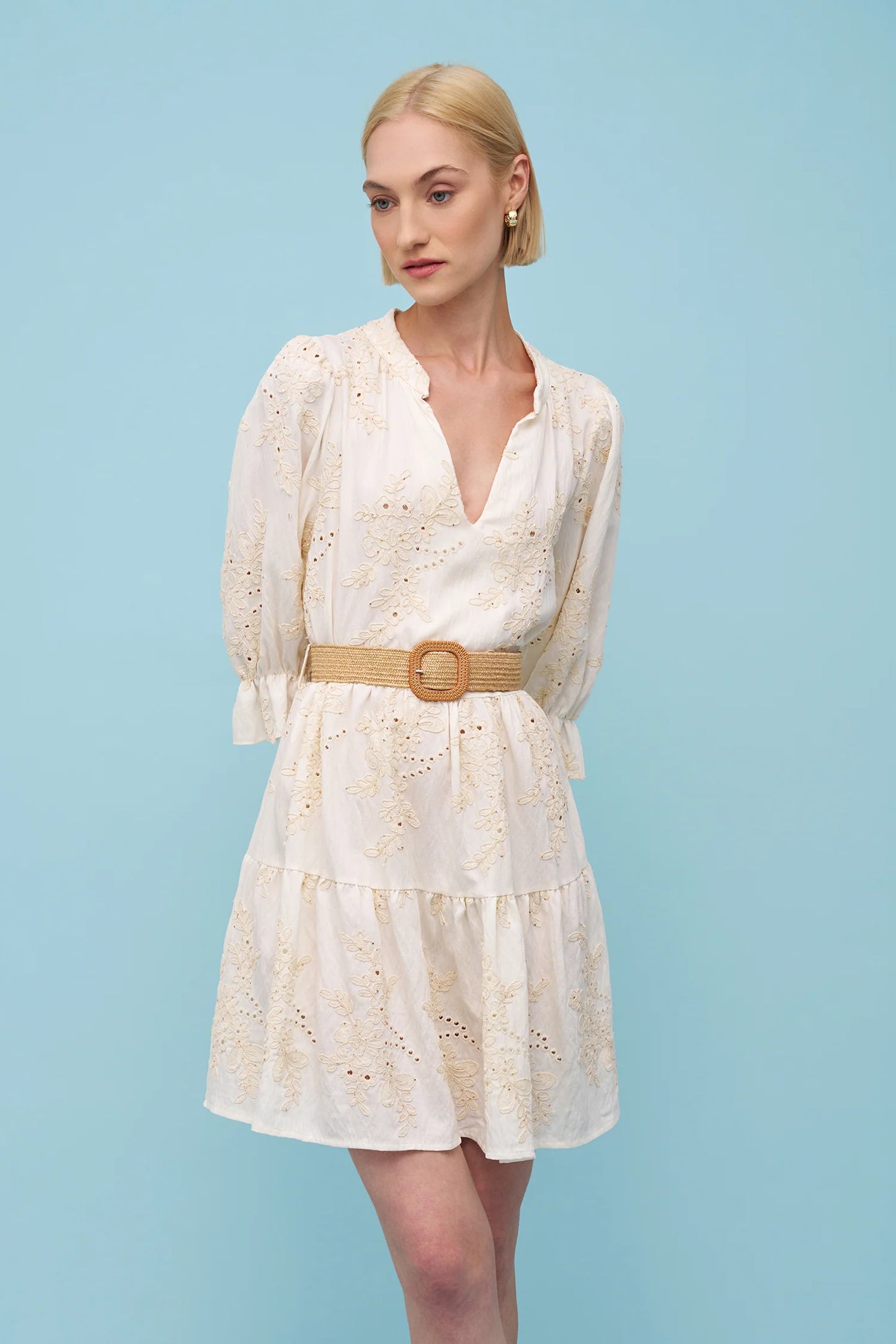 Perla Dress - Cream