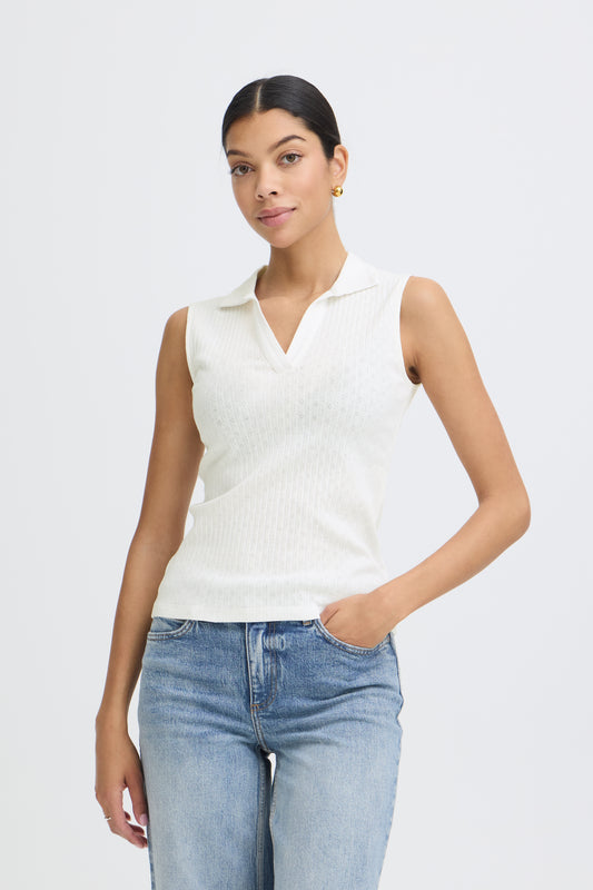 Saimi Polo Top