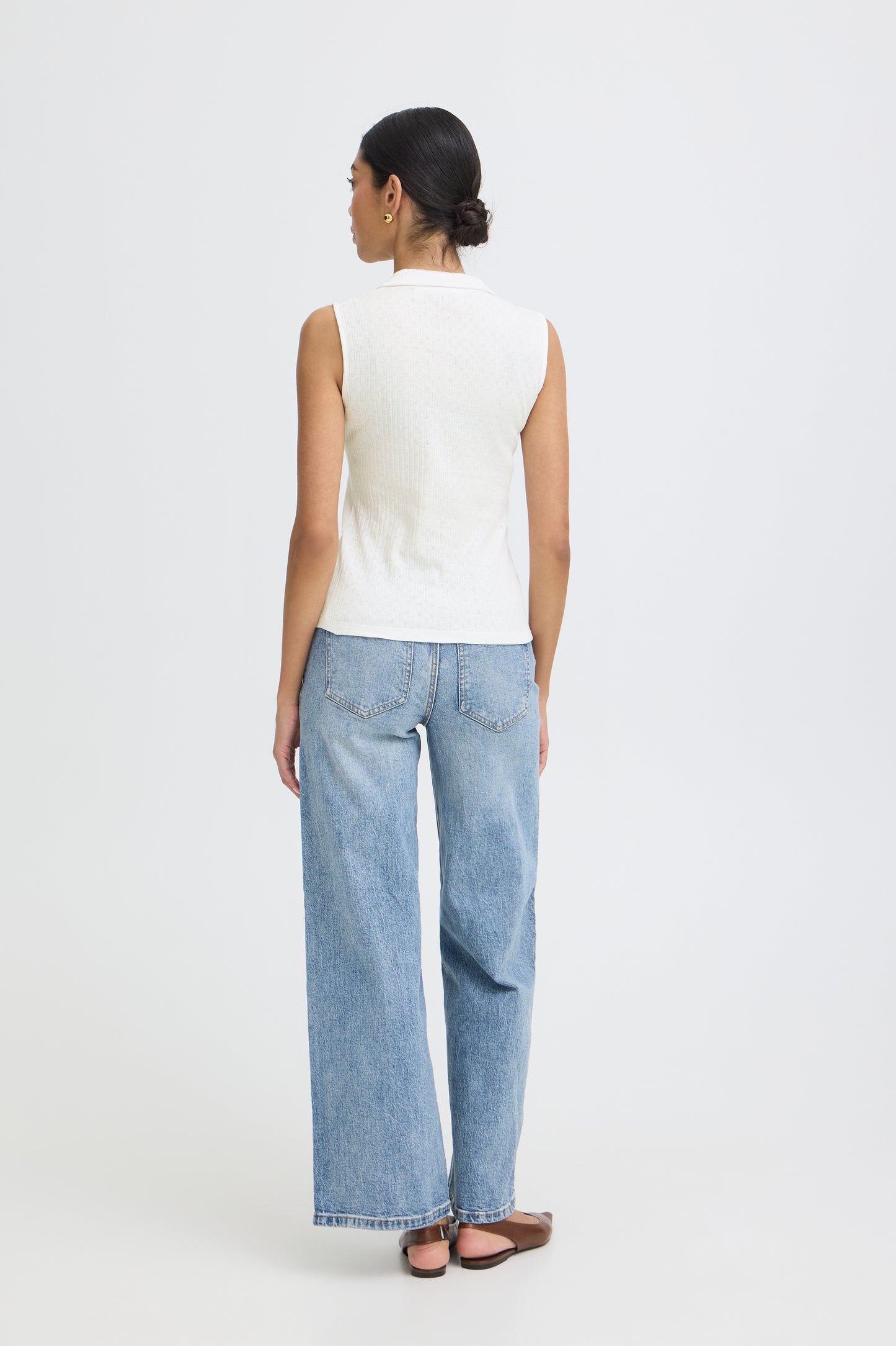Saimi Polo Top