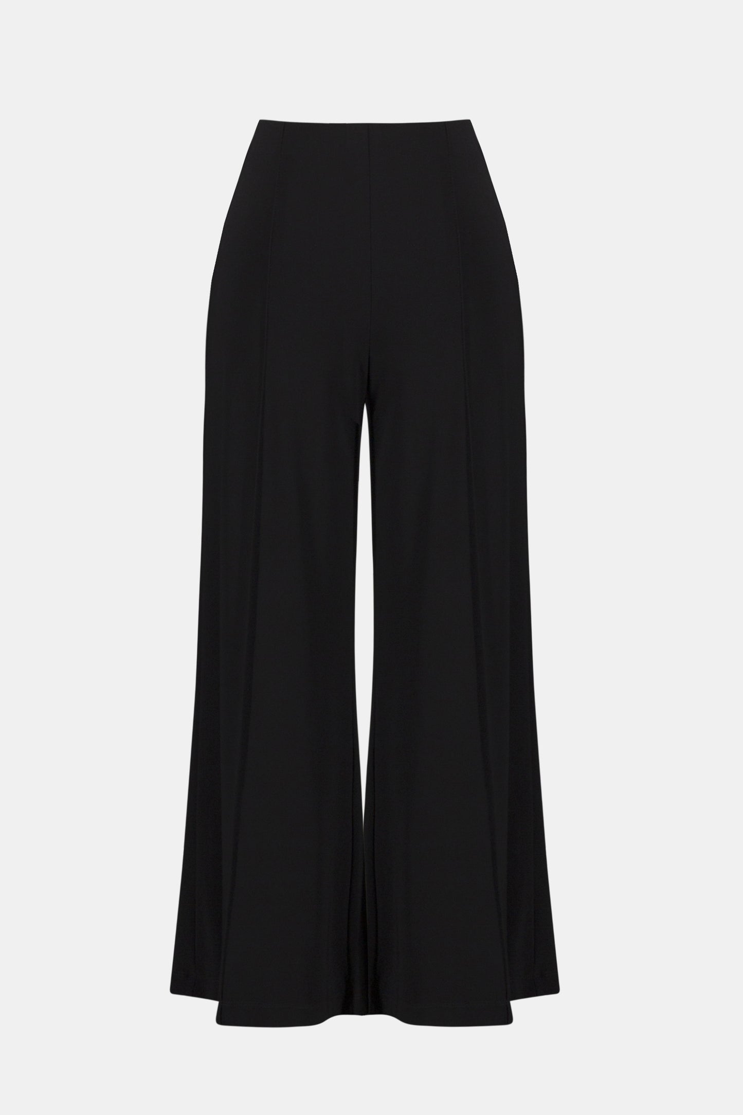 Silky Knit Pull-On Wide Leg Pants