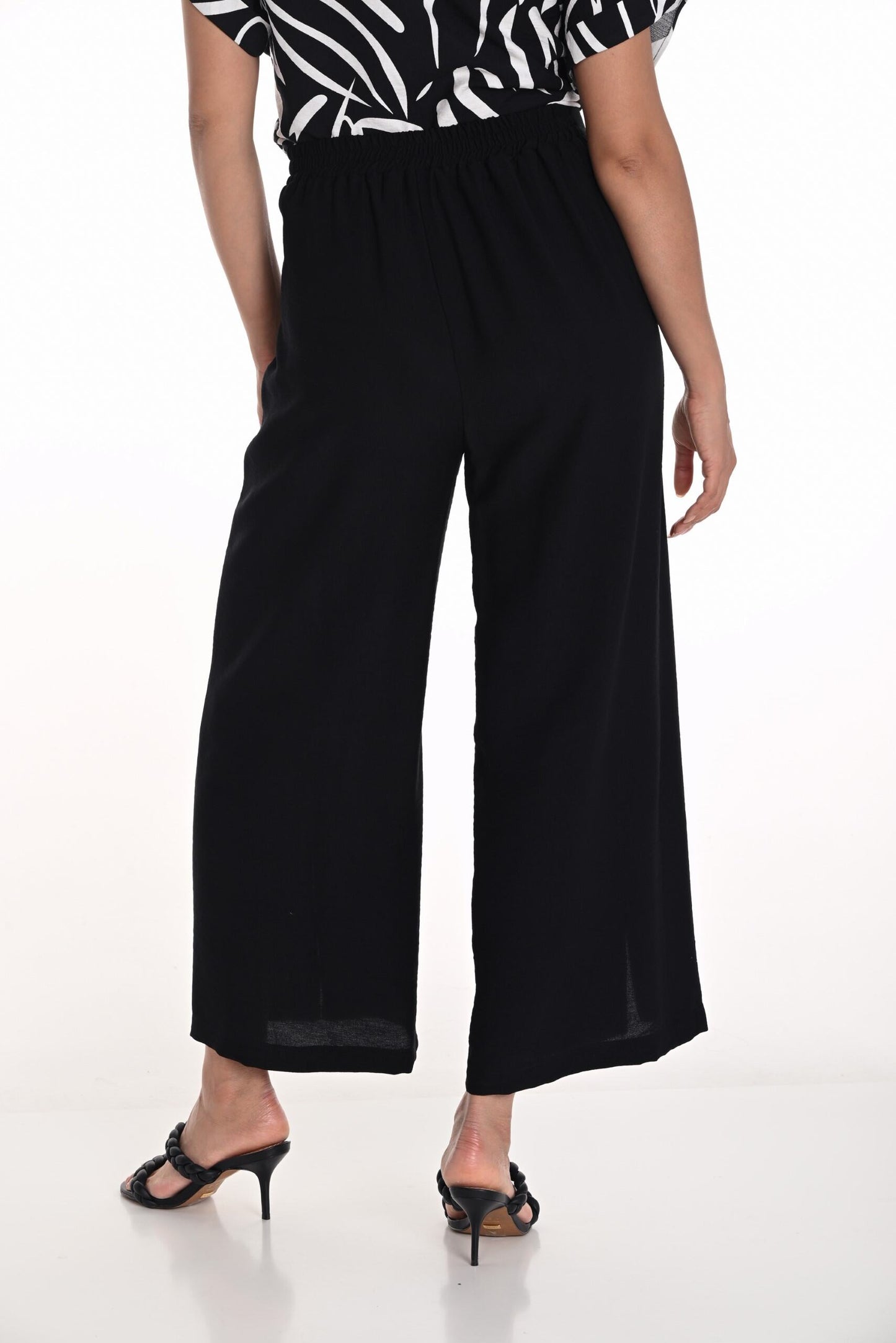 High Waist Woven Pant