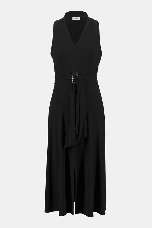 Silky Knit Fit and Flare Dress