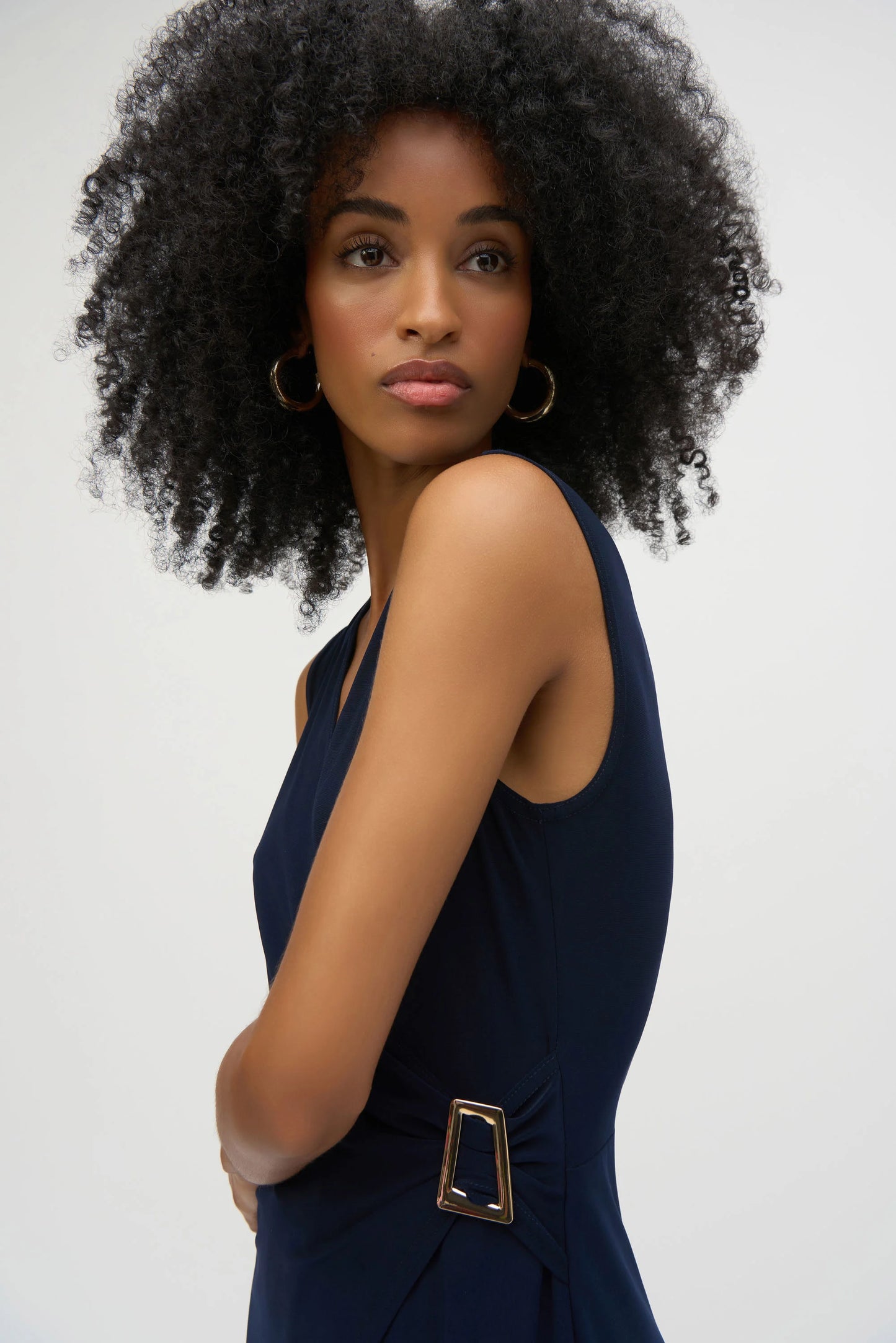 Silky Knit Wide-Leg Jumpsuit
