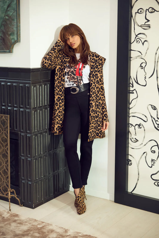 Leopard Print Cardigan