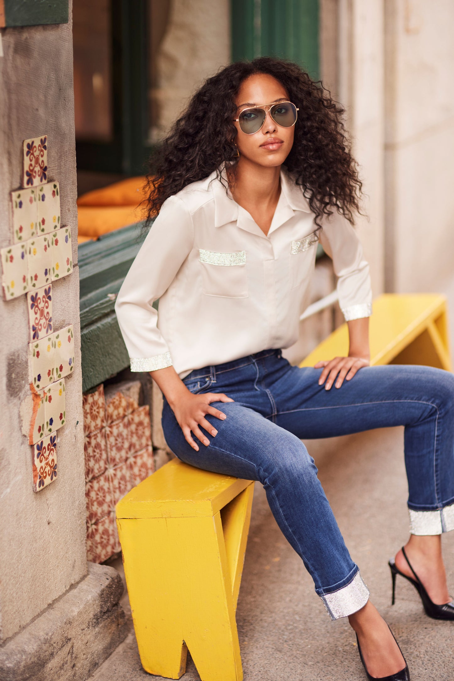 Champagne Blouse