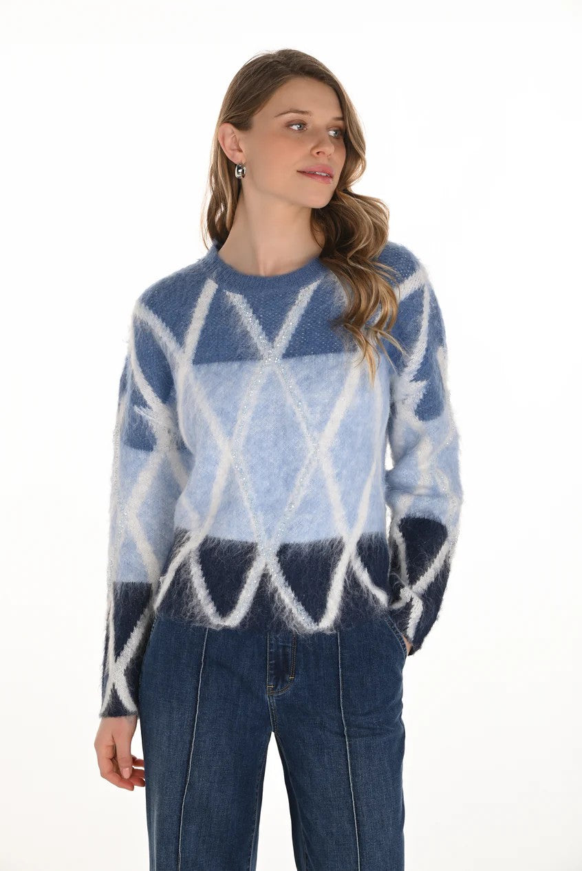 Geometric Knit Sweater