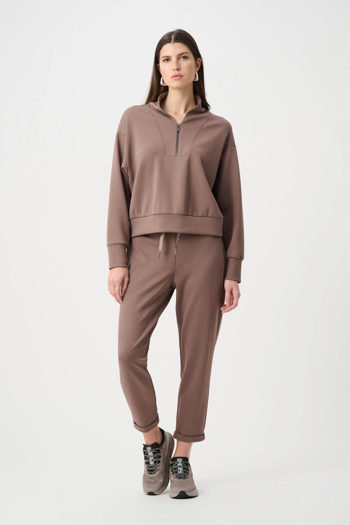 Scuba Jersey Pull-On Jogger Pants