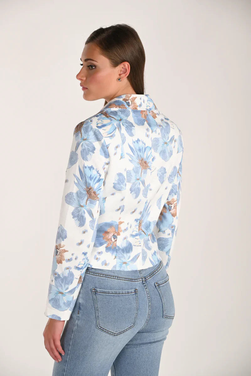 Ivory Blue Jacket 261618