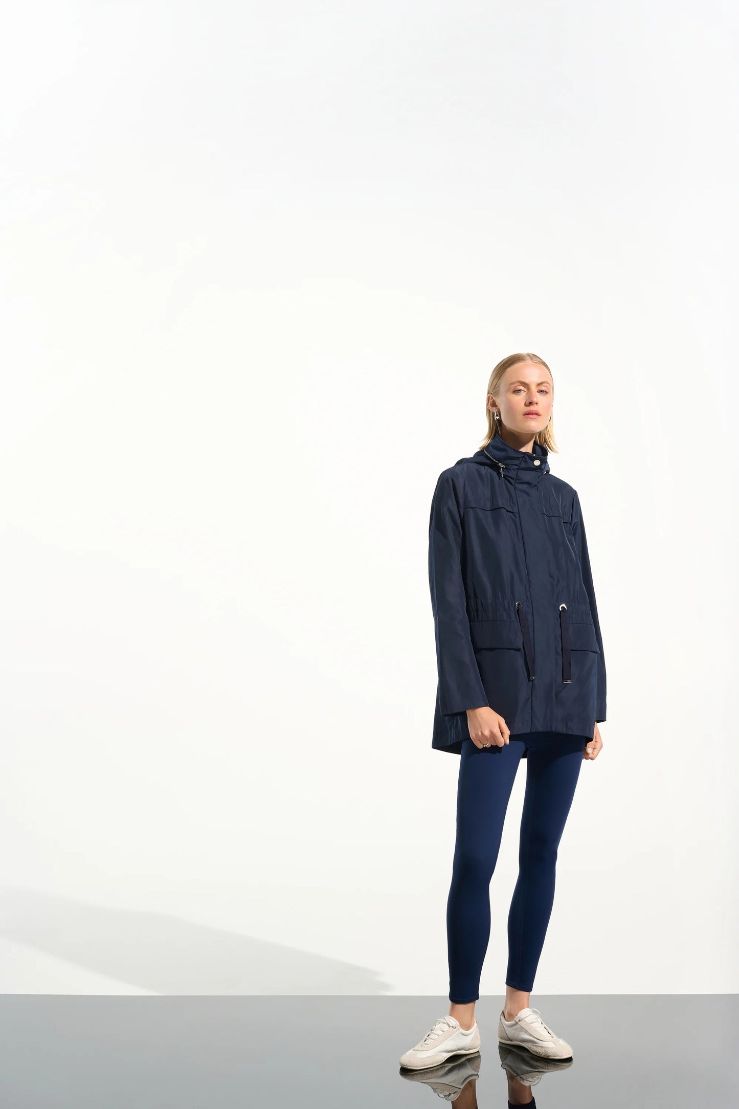Imitation Memory Anorak With Hidden Hood