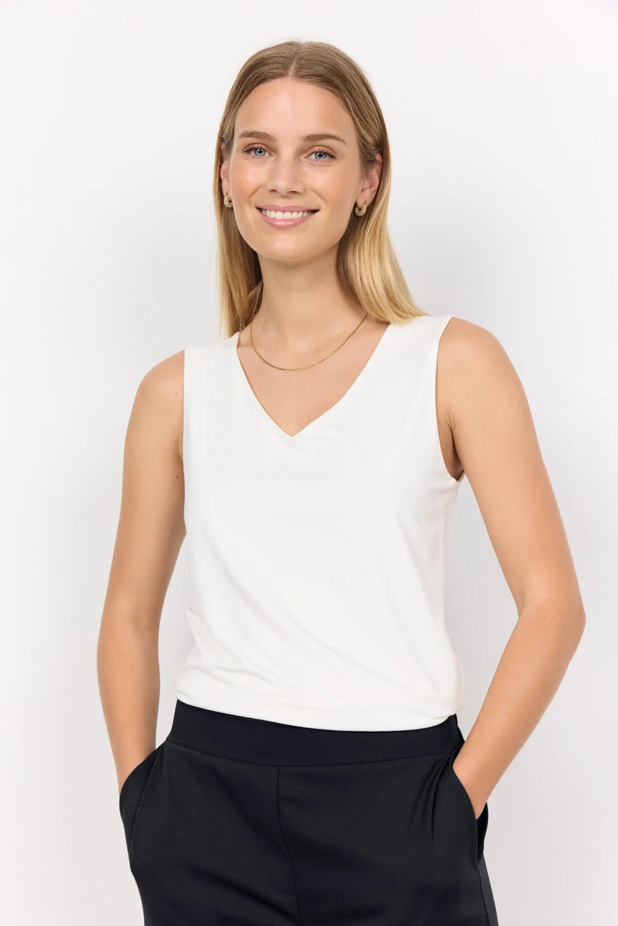 Marcia V Neck Tank