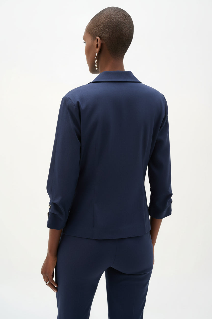 Millennium Fitted Blazer With Statement Button