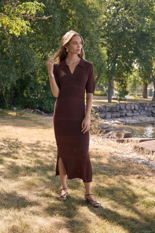 Sweater Knit Straight Dress