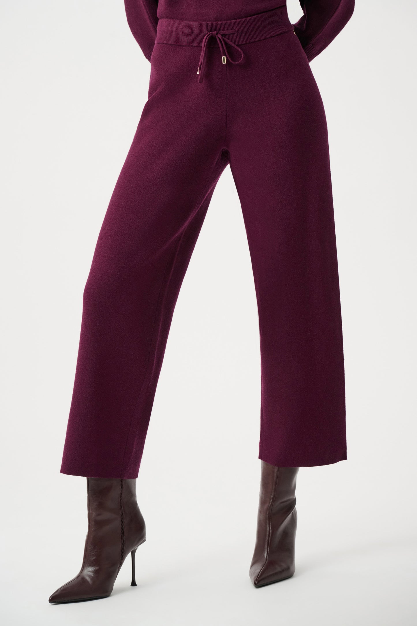 Brushed Knit Pull-On Pants