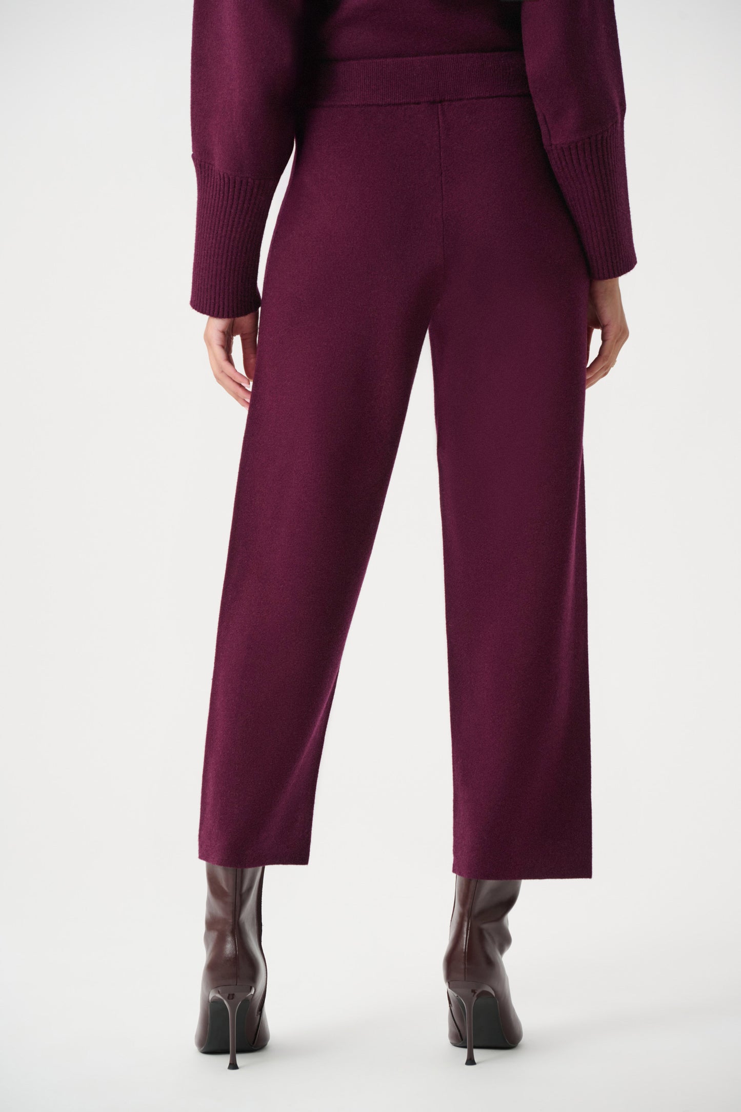 Brushed Knit Pull-On Pants