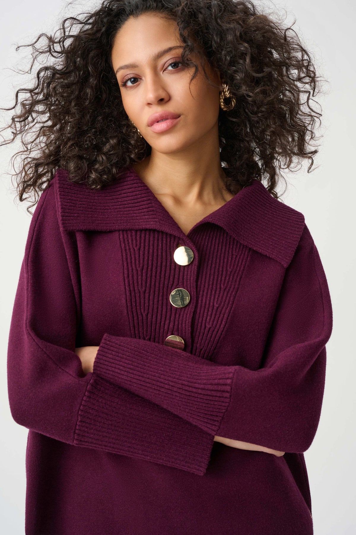 Shawl-Neck Sweater