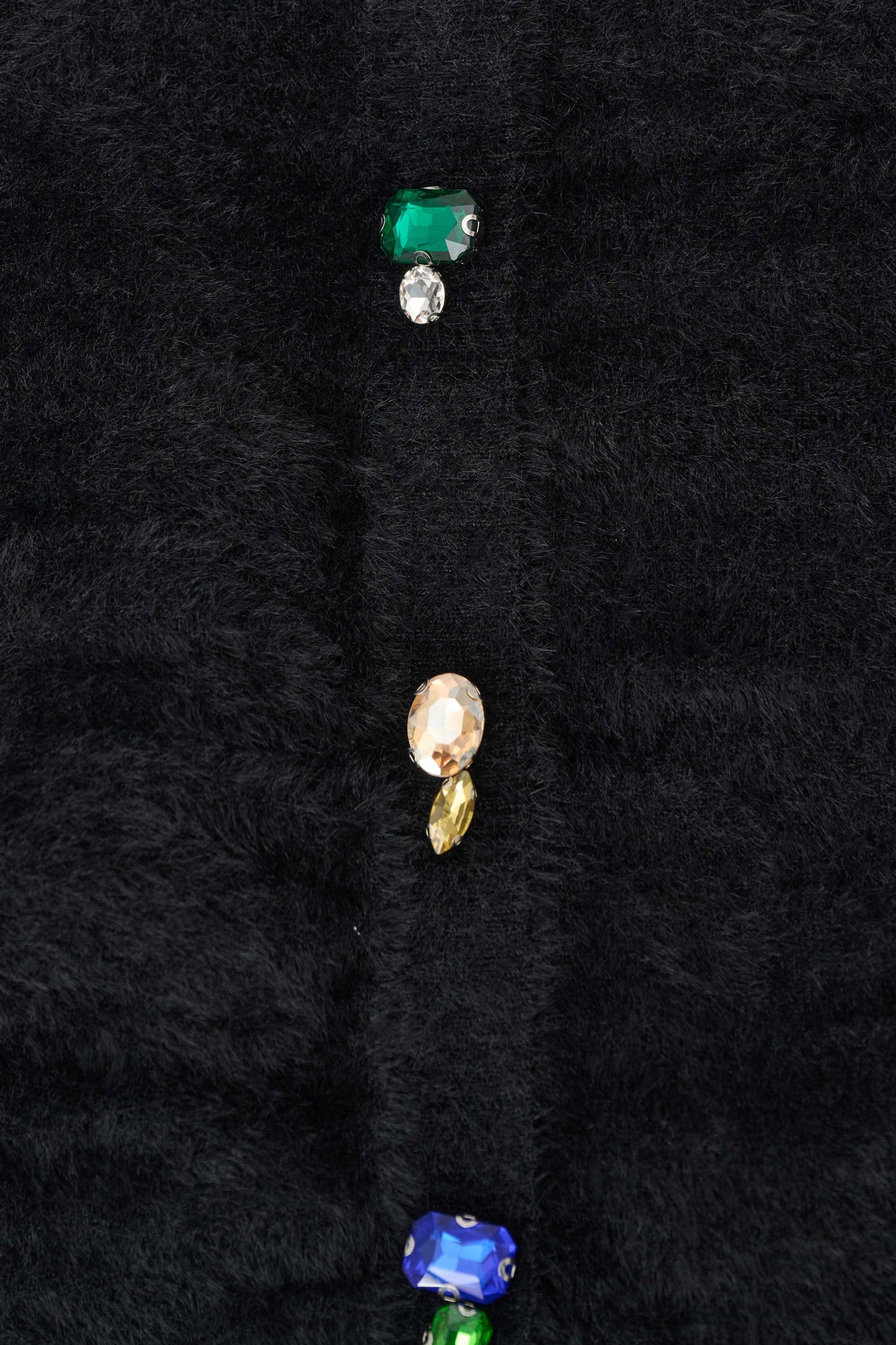 Bejeweled Crewneck Cardigan