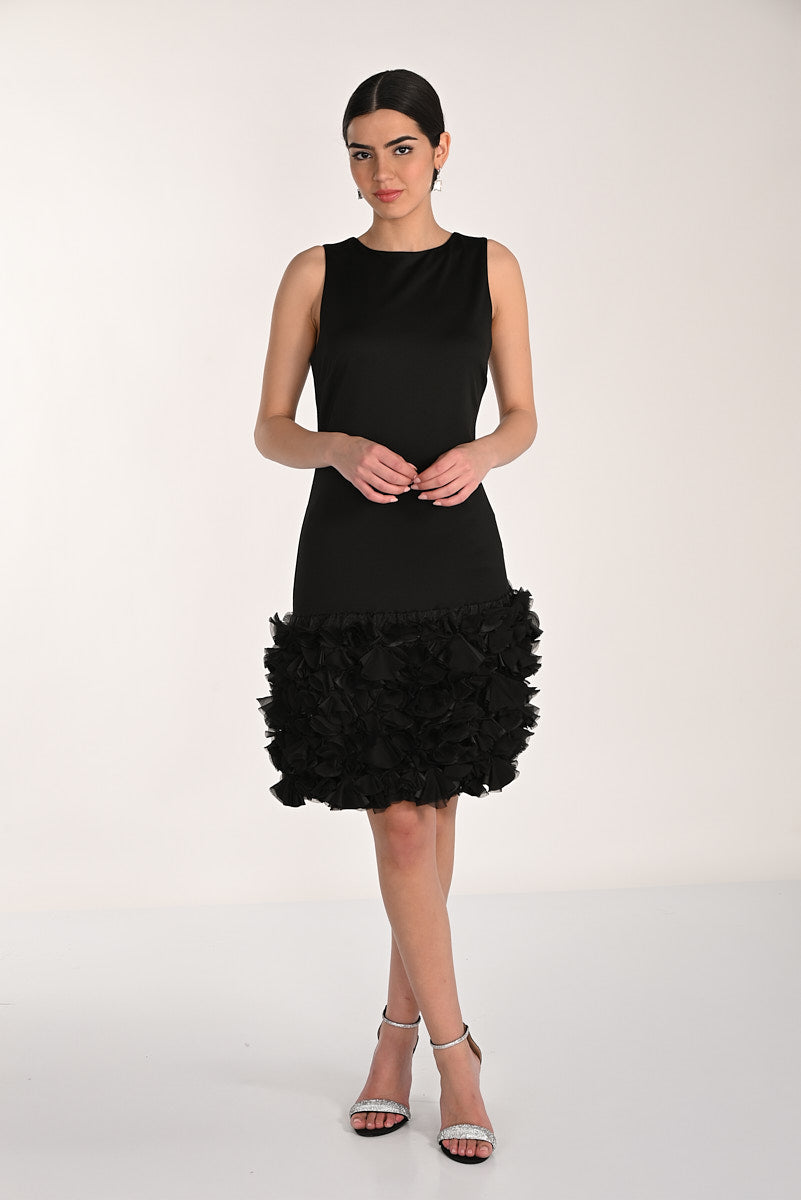 Classic Ruffle Mini Dress