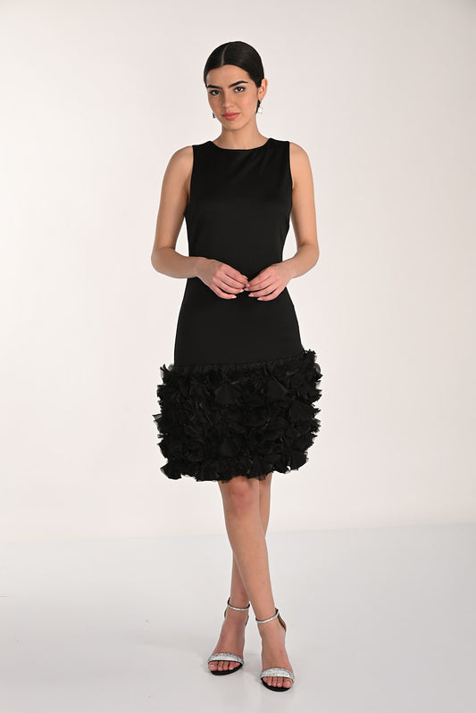 Classic Ruffle Mini Dress