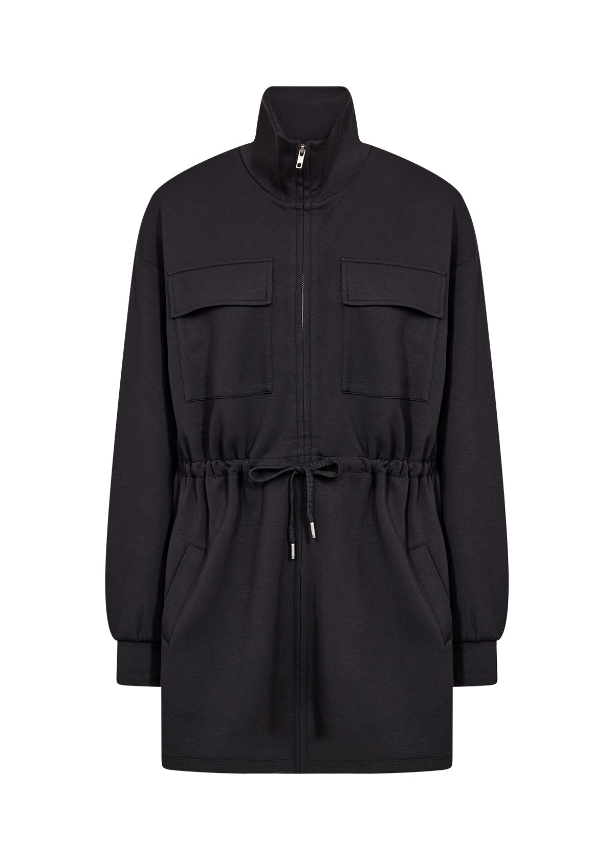 Banu Zip Up Cinch Waist Jacket