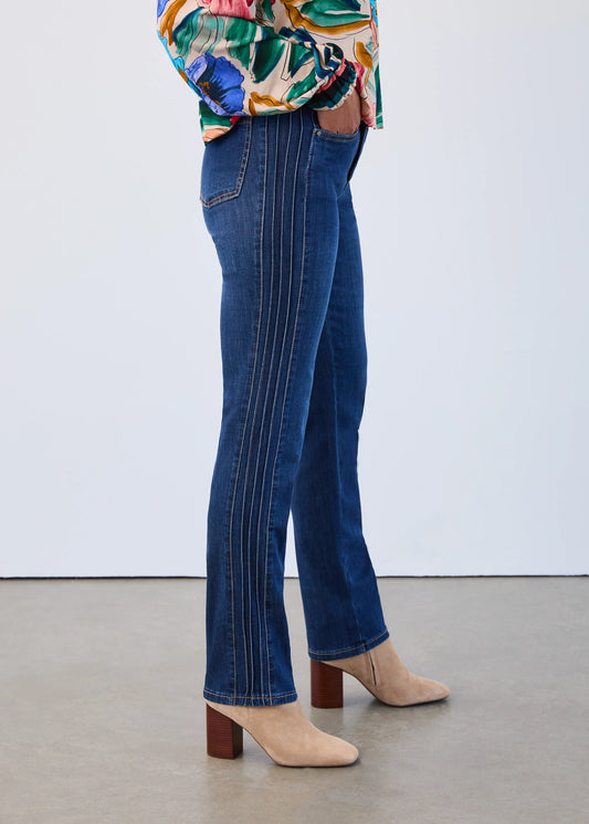 Olivia Straight Leg - Dark Wash